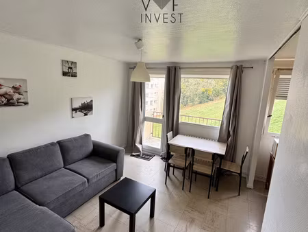 t1 meublé  eau et chauffage inclus   balcon