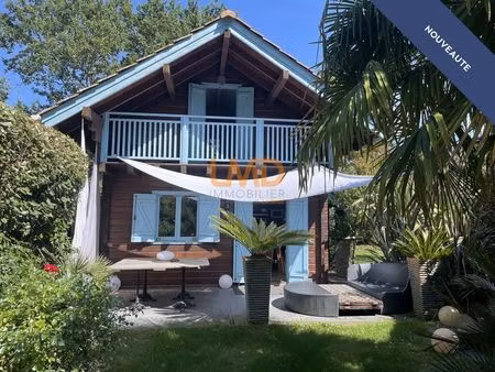 bassin d'arcachon-la teste de buch  chalet d'habitation 3 pièces