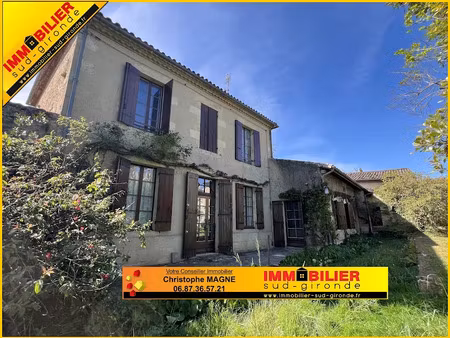 vente maison 5 pièces 202 m² à langon (33210)  265 000 €