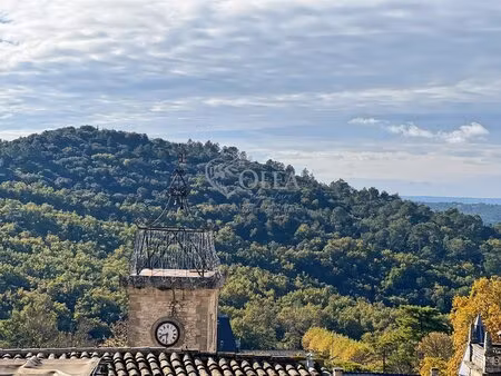 maison en pierre avec vue sur le duché d'uzès - fort potentiel