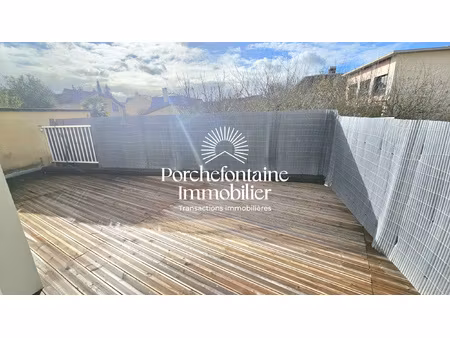 duplex 4 pièces 3 chambres avec terrasse ensoleillée