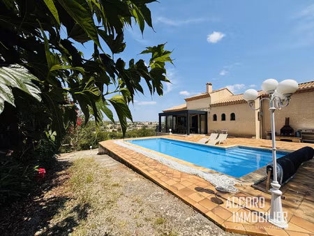 puisserguier ! villa plain pied de 125 m2 sur 5 705m2 de ter