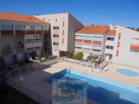 appartement 4 couchages à 200 m de la plage.
