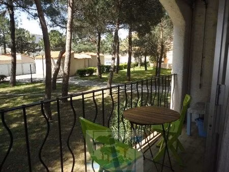 appartement studio cabine à 350 m de la plage