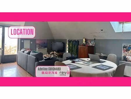 location appartement 3 pièces 46m² beaulieu sur layon 49750