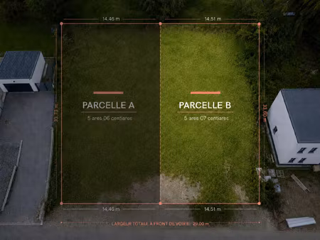 terrain à vendre à rue grande pierrère 2 sambreville (vbe47854)