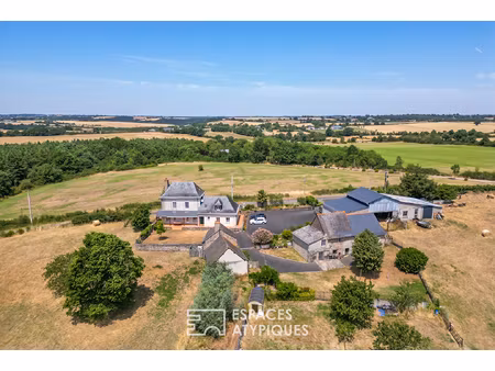 ancienne ferme sur 5 3 hectares de terres