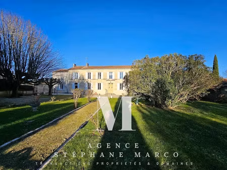 vente maison 10 pièces 283 m² à courcerac (17160)  449 400 €