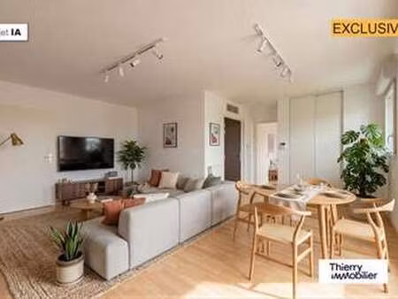 vente appartement 3 pièces à nantes gare sud - malakoff (44000) : à vendre 3 pièces / 66m²
