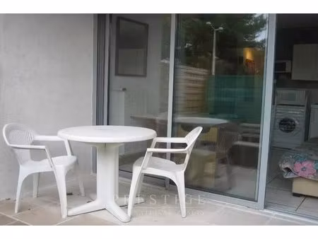 antibes  studio meublé et loué  terrasse & jardin
