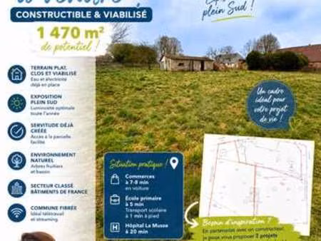 vente terrain au plessis-sainte-opportune (27170) : à vendre / 1470m² le plessis-sainte-op