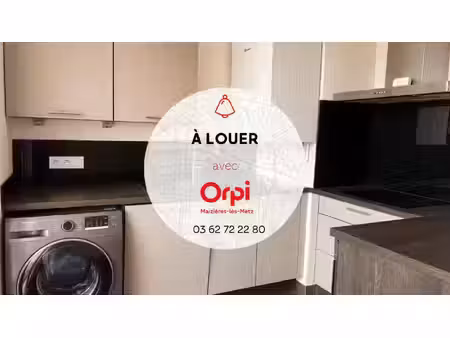 maizières-lès-metz – appartement f3 de 63 m² avec balcon  ascenseur  cave et stationnement