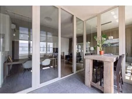 anvers eilandje – appartement avec terrasse intérieure
