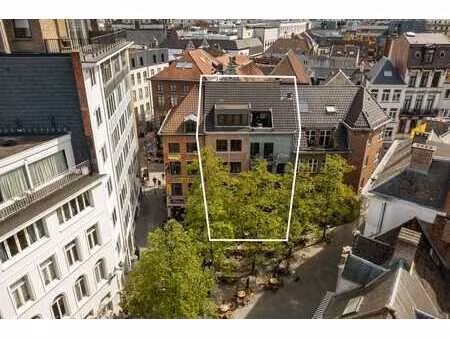 uniek investeringseigendom in het hart van antwerpen