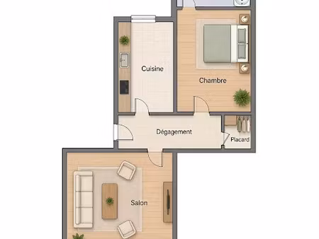 vente appartement 2 pièces 50.5 m² à neuwiller-lès-saverne (67330)  71 500 €