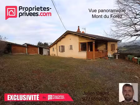 maison sauviat 5 pièce(s) 90 m2 environs + garage et 7000m2 de terrain dont 3000...