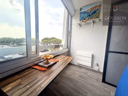 vente appartement 1 pièce 27.53 m² à le grau-du-roi (30240)  132 000 €