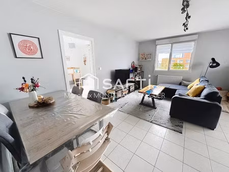 vente appartement 4 pièces 77 m² à mulhouse (68100)  185 000 €