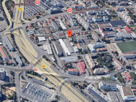 vente commerce 3 pièces 380 m² villeurbanne (69100)