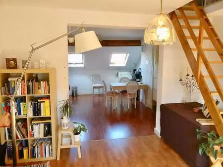 charmant et lumineux duplex sous toit proche transport