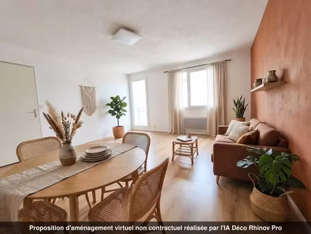 vente appartement 2 pièces 50 m² lyon 8 (69008)