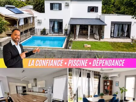 contemporaine avec piscine et dépendance  sans un seul travaux