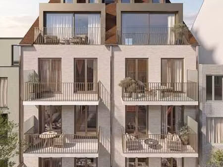appartement neuf élégant avec jardin au centre de knokke