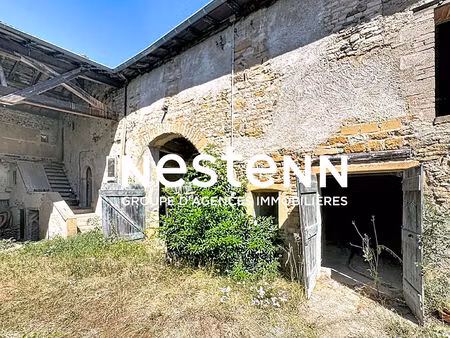 a vendre corps de ferme à rénover 71570 st symphorien d' ancelles