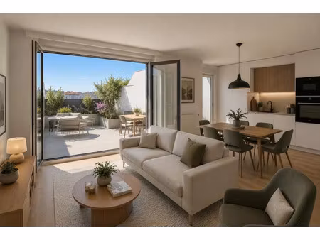 vente appartement 2 pièces 49 m² à nanterre (92000)  348 600 €