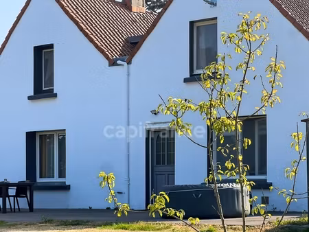 à vendre -baincthun - maison semi-mitoyenne - 4 pièces - 77 m2 - jardin clos 1400 m2