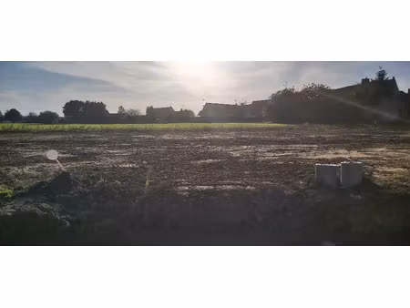 vente terrain 582 m² à crosmières (72200)  23 000 €