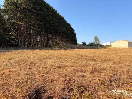 vente terrain 388 m² à jonzac (17500)  38 500 €