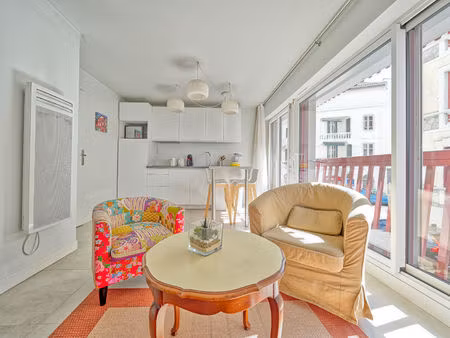 appartement saint jean de luz 2 pièce(s) 27.61 m2