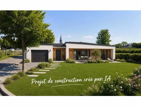 vente terrain 665 m² à le val-david (27120)  73 830 €