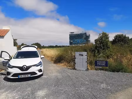 vente terrain 274 m² à givrand (85800)  69 500 €