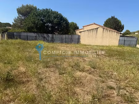 vente terrain 625 m² à crespian (30260)  95 000 €