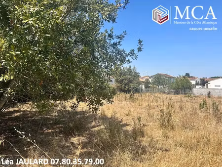 vente terrain 400 m² à nuaillé-d'aunis (17540)  99 500 €