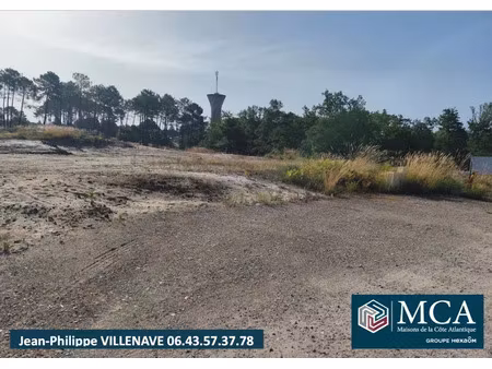 vente terrain 819 m² à castets (40260)  123 000 €