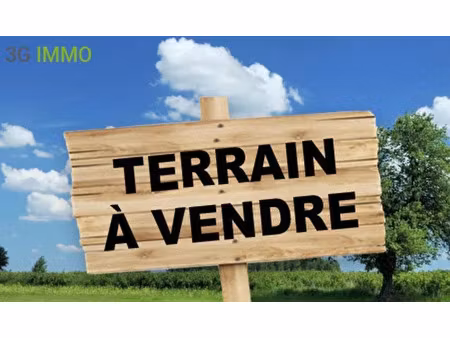 vente terrain à batir 1800 m² à marzy (58180)  115 000 €