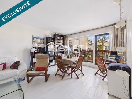 3 pièces lumineux avec balcons et box