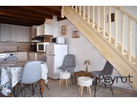 appartement 3 pièces avec mezzanine - centre de font-romeu