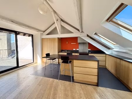 appartement t3 avec terrasse – centre-ville