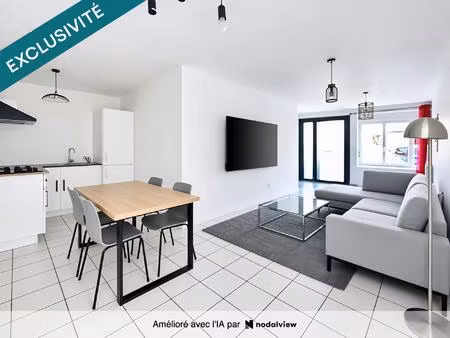 un bel espace de vie en rez-de-chaussée