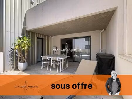 appartement - 3 pièces 65m² avec grande terrasse  parking et garage