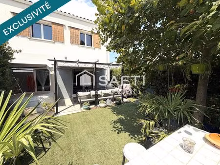 villa t4 avec garage et jardin privatif