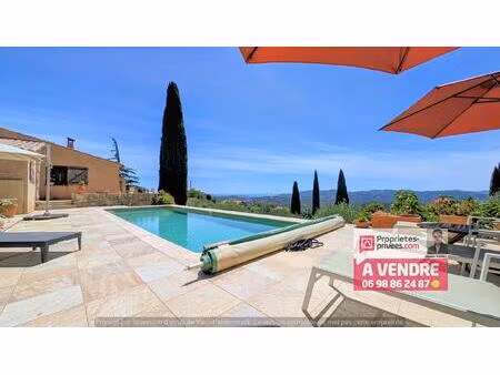 propriete provencale vue mer