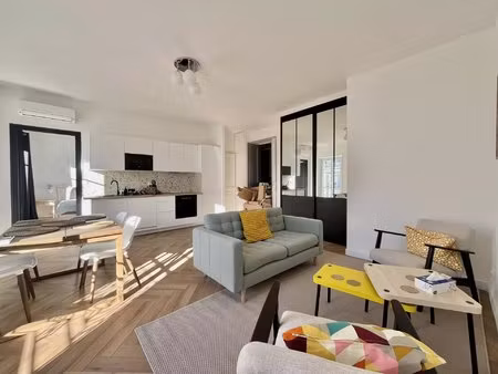 nice fleurs – appartement 3 pièces meublé – location étudiante – idéal colocation