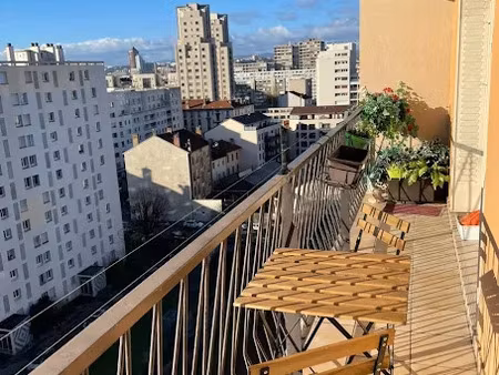location meublée appartement 1 pièce 68 m² à villeurbanne (69100)  520 €