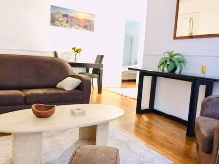 location meublée appartement 2 pièces 50 m² à paris 17ème (75017)  1 900 €