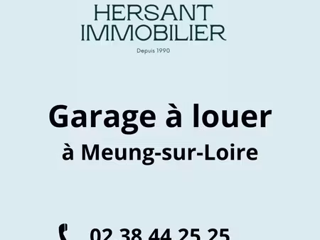 location garage 10 m² à meung-sur-loire (45130)